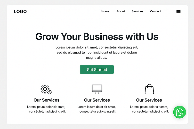 Add WhatsApp Click To Chat Button On Your Website For Free