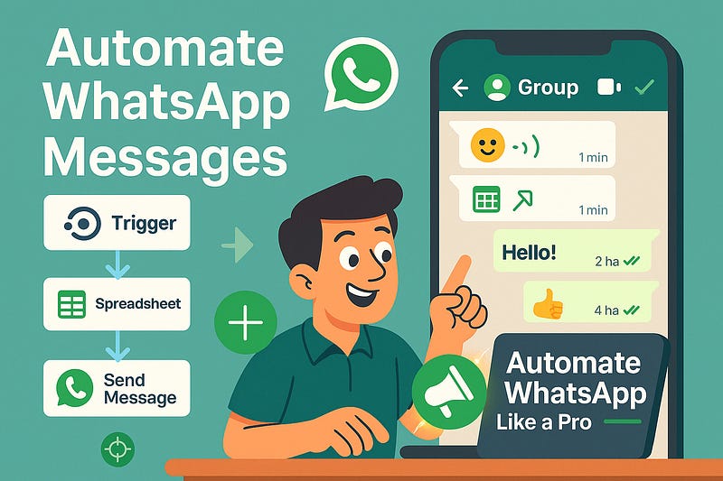 Automate WhatsApp Notifications With Google Sheets And N8n