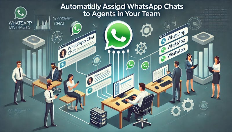 Automatically Assign WhatsApp Chats To Agents In Your Team