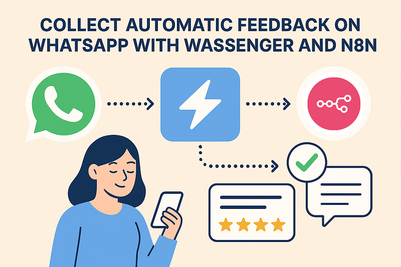 Collect Automatic Feedback On WhatsApp And N8n Ready To Use Workflow Included