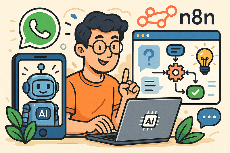 Create An AI Chatbot On WhatsApp With N8n For 24 7 Support Ready To Use Workflow Included