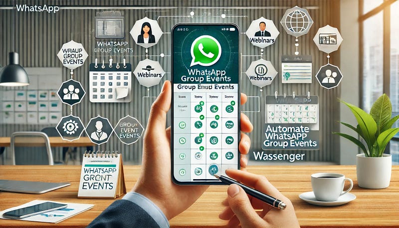 Create Automated WhatsApp Group Meeting Events Using The API