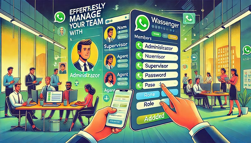 How To Create Manage Team Members In WhatsApp