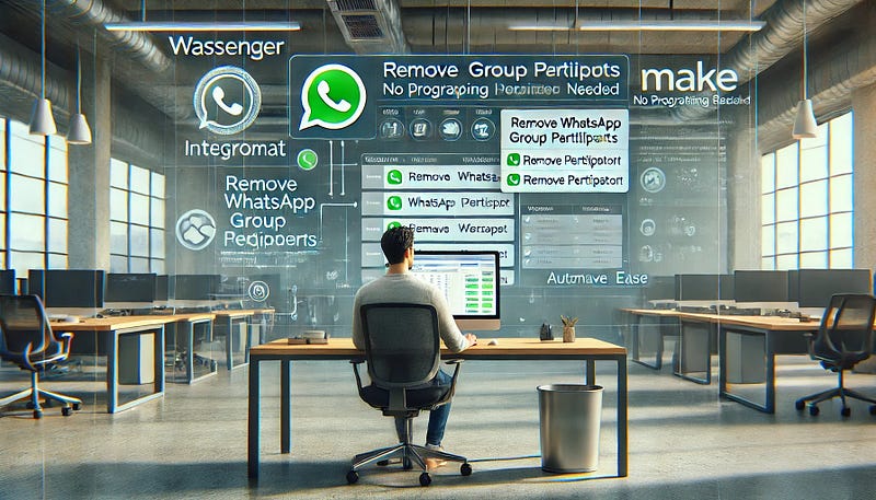 How To Remove WhatsApp Group Participants Using Make Integromat
