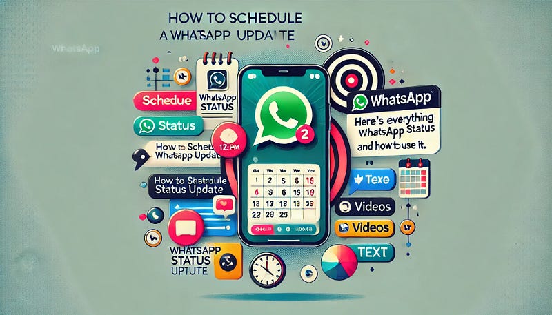 How To Schedule A WhatsApp Status Update WhatsApp Stories