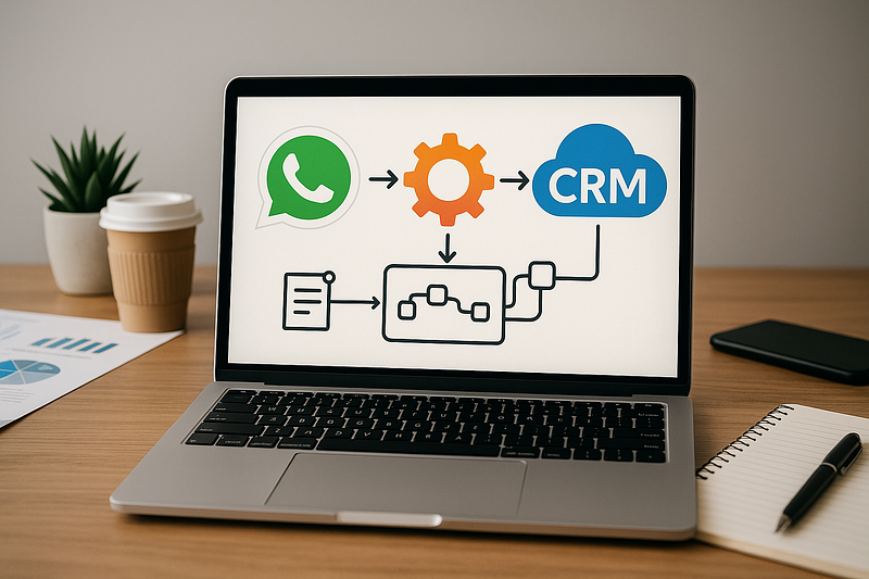 Integrate WhatsApp With Your CRM Using N8n NO CODE Ready To Use Workflow Included