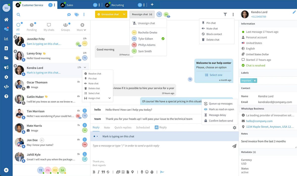 Introducing Wassenger WhatsApp API Multi Agent Chat AI Solution For Businesses And Developers