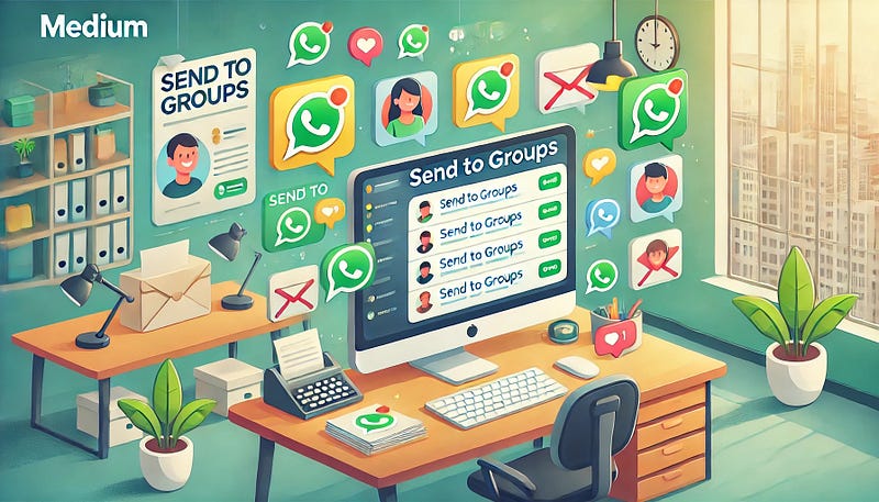 Send Automated Messages To Multiple WhatsApp Groups