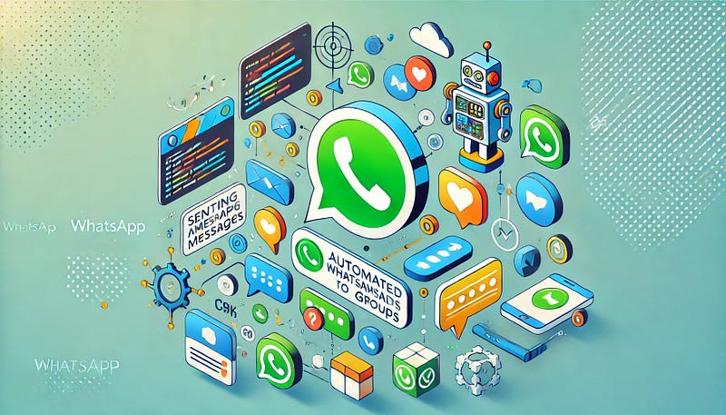 Send Automated WhatsApp Messages To Groups Using C