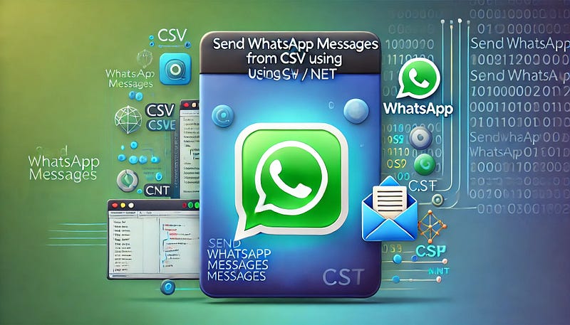 Send WhatsApp Messages From CSV Using C NET